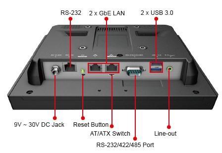панельный компьютер IEI AFL3-08A-BT